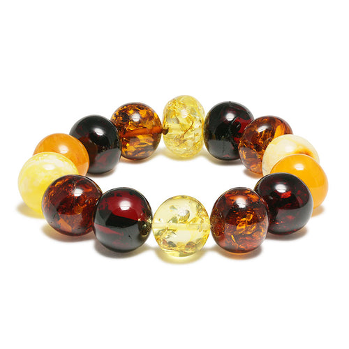 Real photo of Baltic amber bracelet